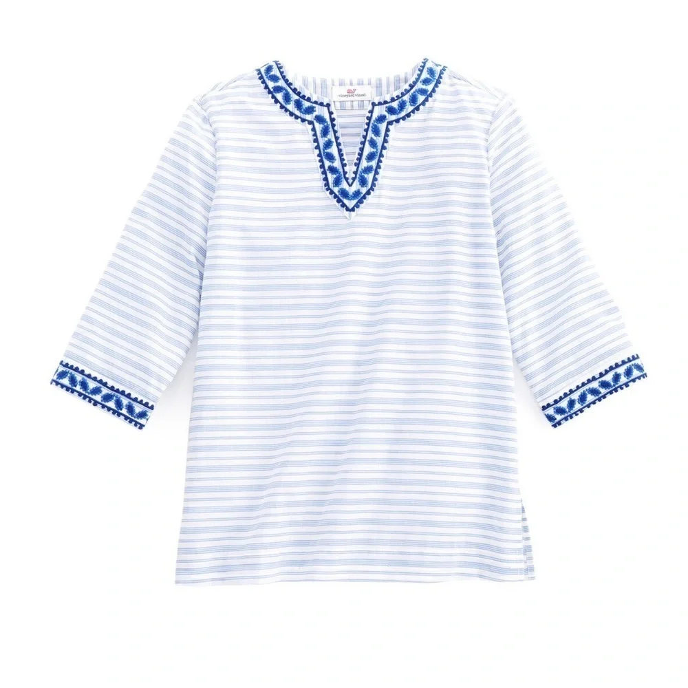 Vineyard vines Girls Striped Tunic 7/8Y